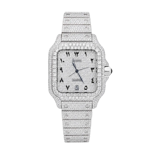 Moissanite Arabic Watch